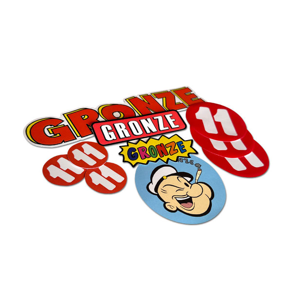 Gronze Stickers Pack x10