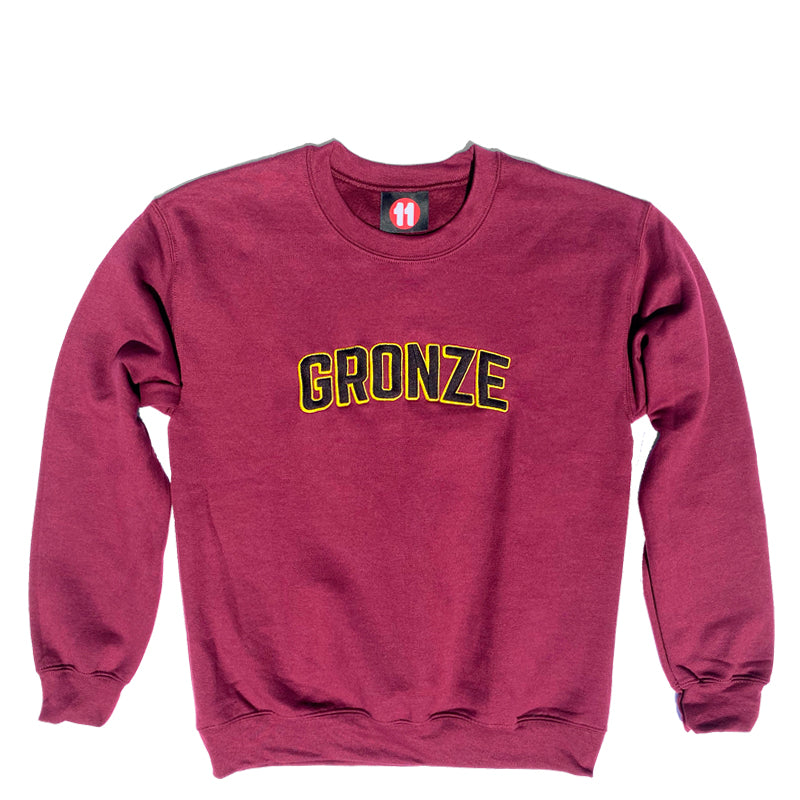 Gronze - University Crewneck Burgundy